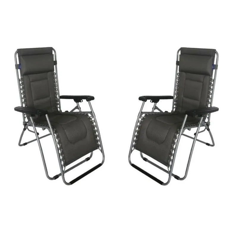 2x Royal Ambassador Relaxer Chair with Head Rest