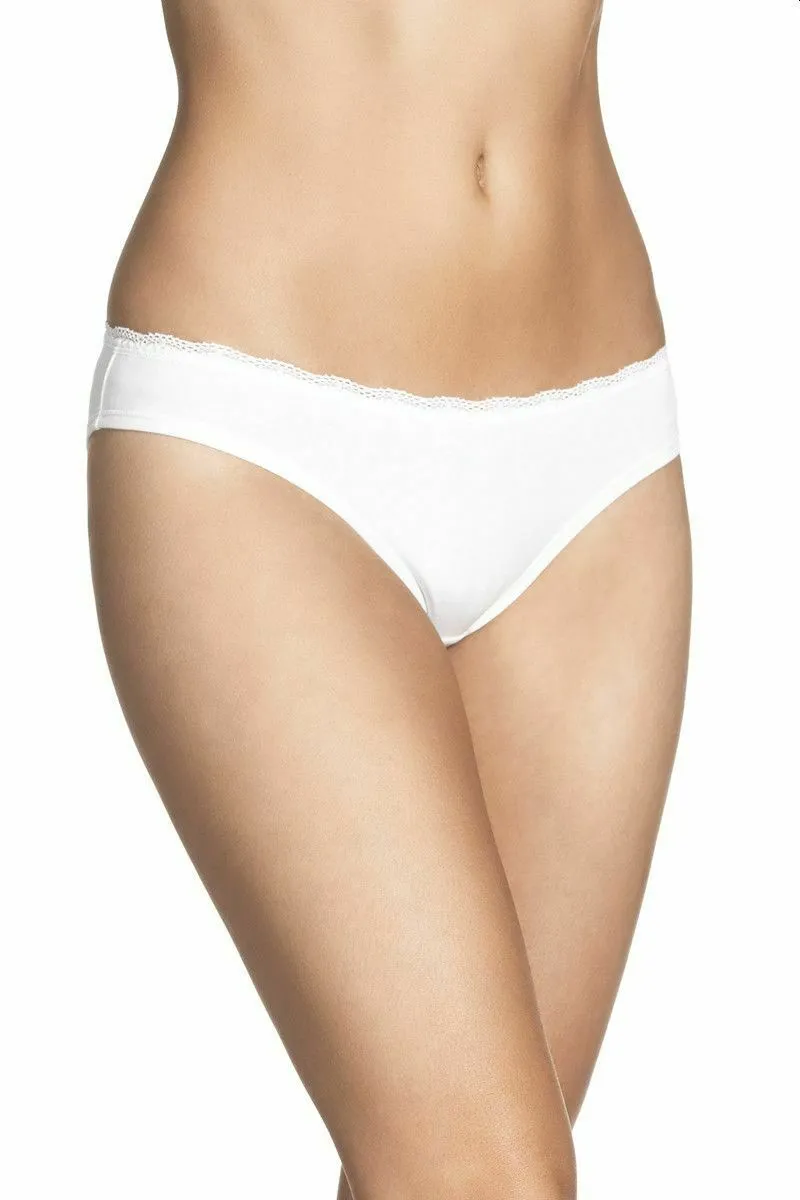 3 x Bonds Womens Everyday Lace Bikini Underwear - White