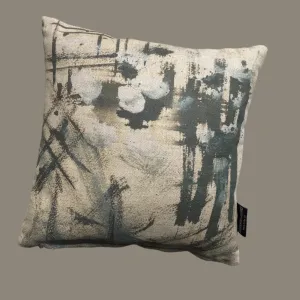 Abstract No 1 Linen Mini Cushion