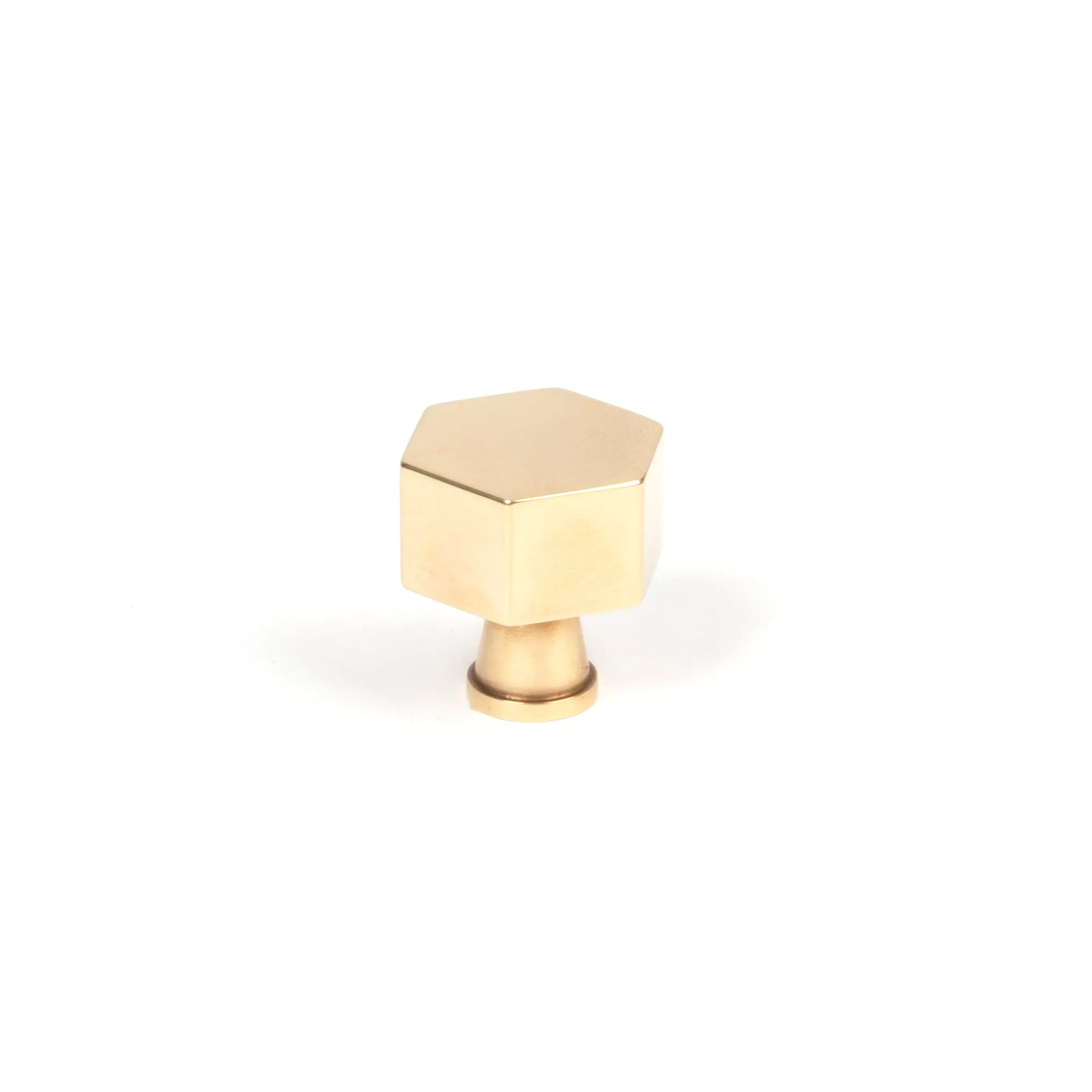 Aged Brass Kahlo Cabinet Knob - 25mm | From The Anvil