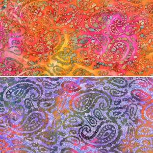 All Over Paisley Cotton Batik Fabric