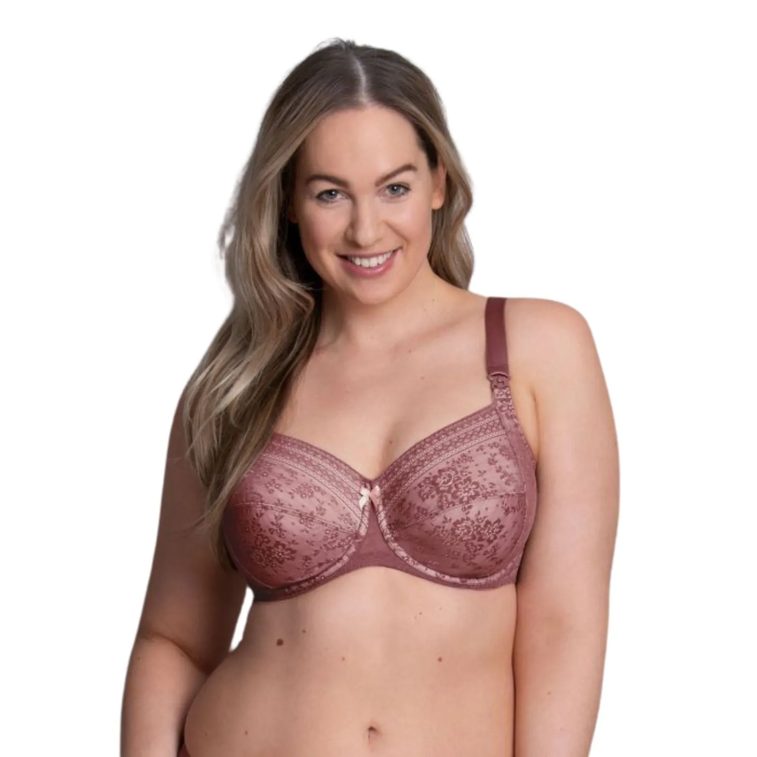 Anita Fleur Underwire Nursing Bra, Berry | Berry Anita Nursing Bra with Underwire