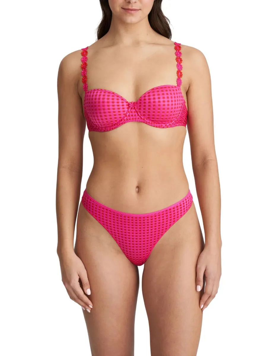 Avero Padded Balcony Bra - Electric Pink