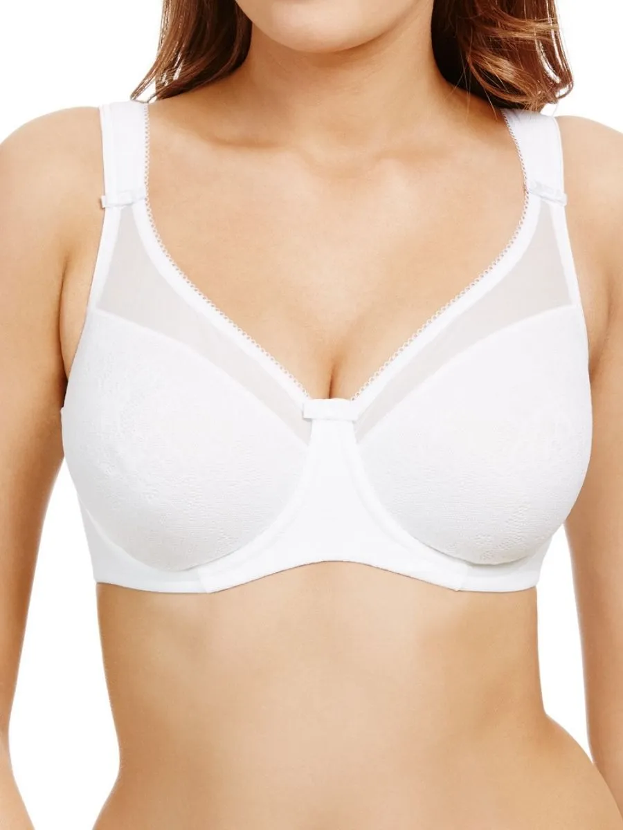 Beauty Everyday Minimiser Bra - White