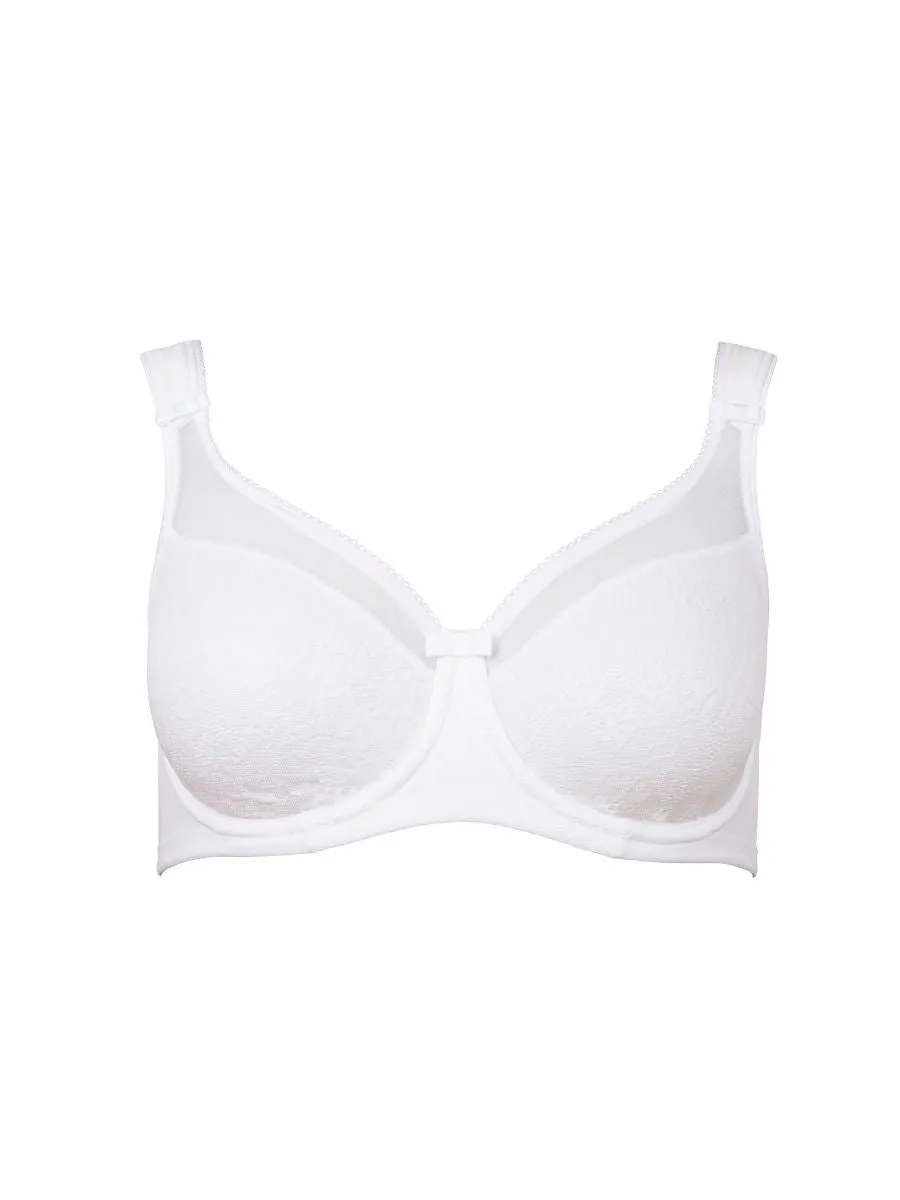 Beauty Everyday Minimiser Bra - White