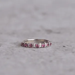 Boundless Beauty - Garnet Ring Band