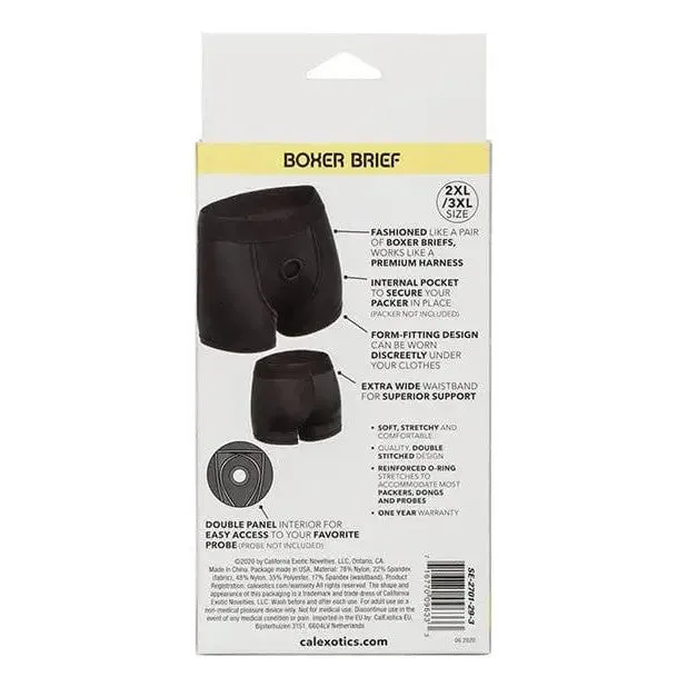 Boundless Boxer Brief 2xl/3xl - Black