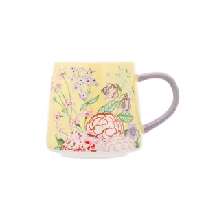 Cath Kidston Floral Fields Billie Mug - Yellow