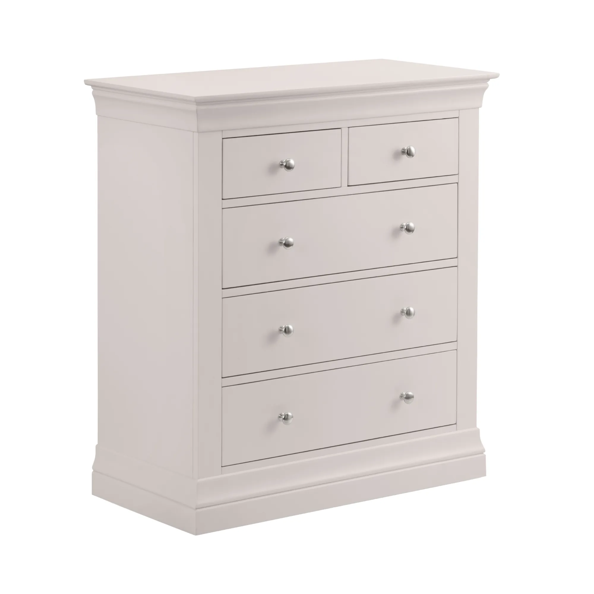 Clermont 3 2 Drawer Chest - Light Grey