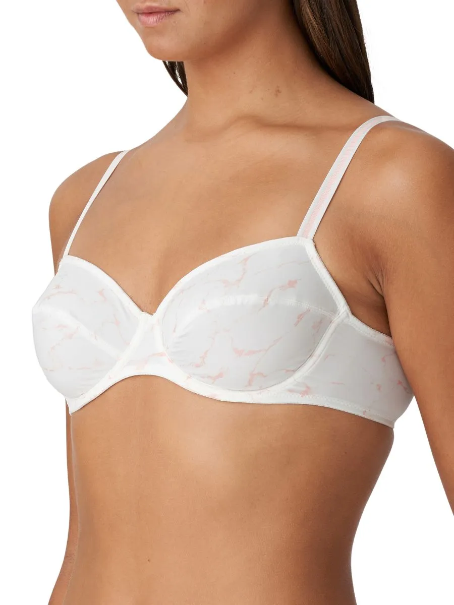 Colin Full Cup Bra - Marble Pink