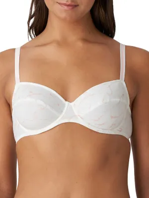 Colin Full Cup Bra - Marble Pink