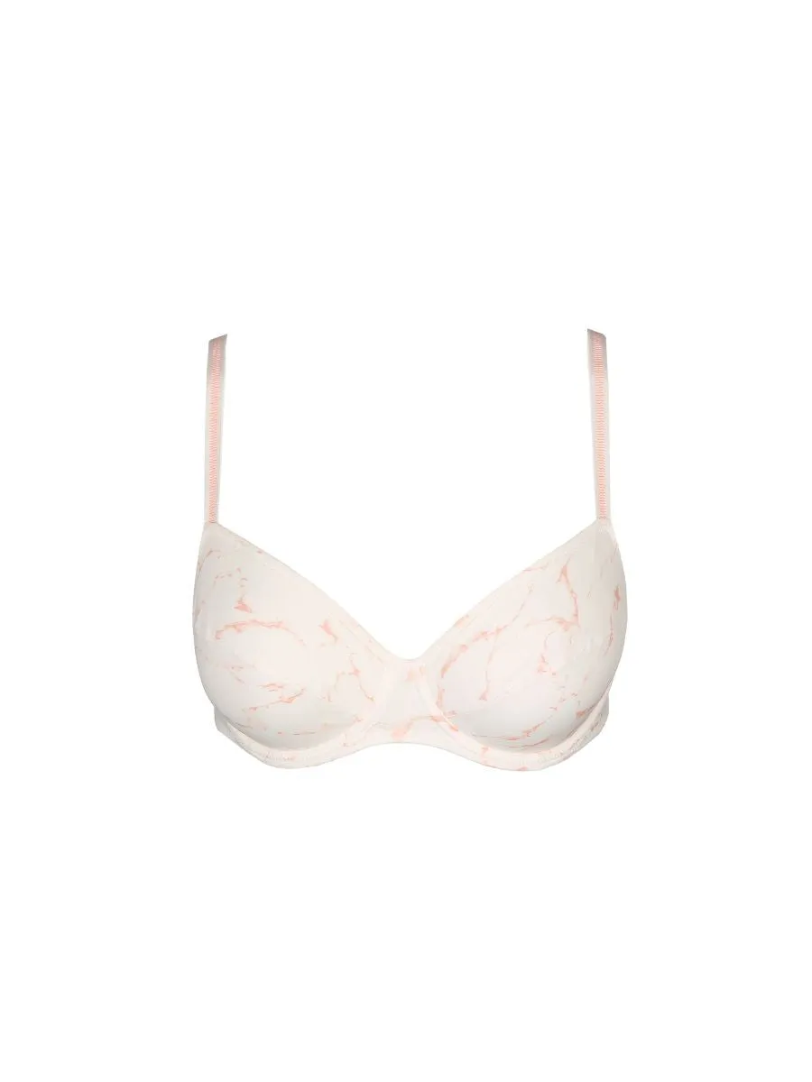 Colin Full Cup Bra - Marble Pink