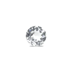 Danburite brilliant diamond cut 9mm Round