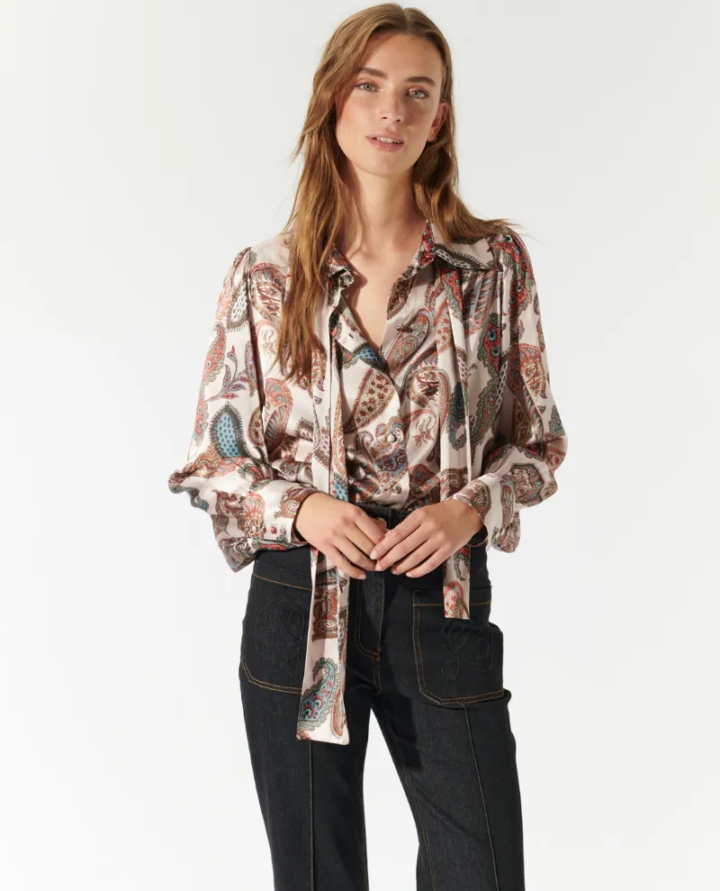 Dea Kudibal Jasmina Fortunio Rosewood Blouse