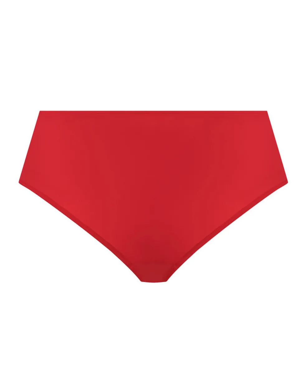 Elomi Smooth Full Brief, Haute Red