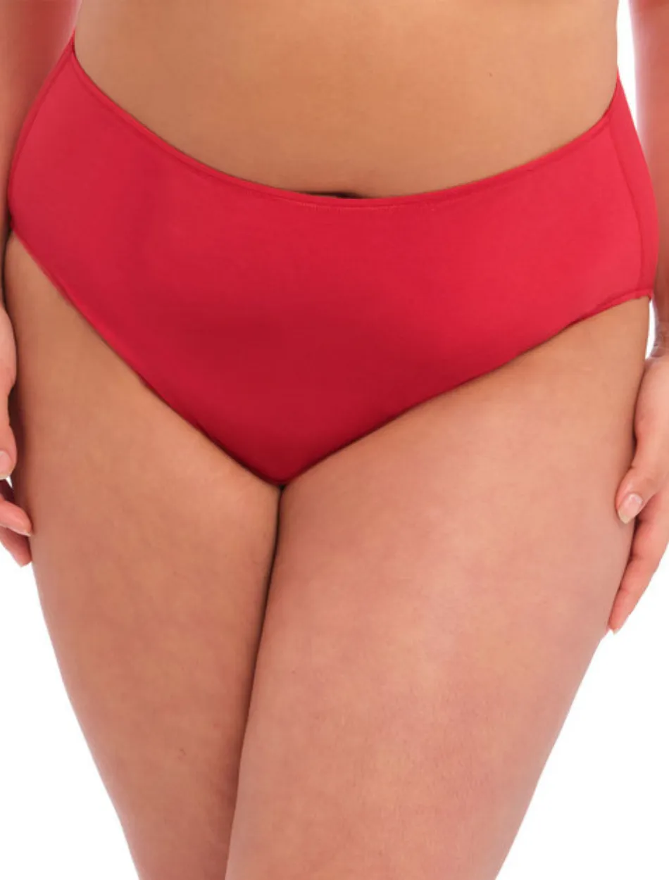 Elomi Smooth Full Brief, Haute Red