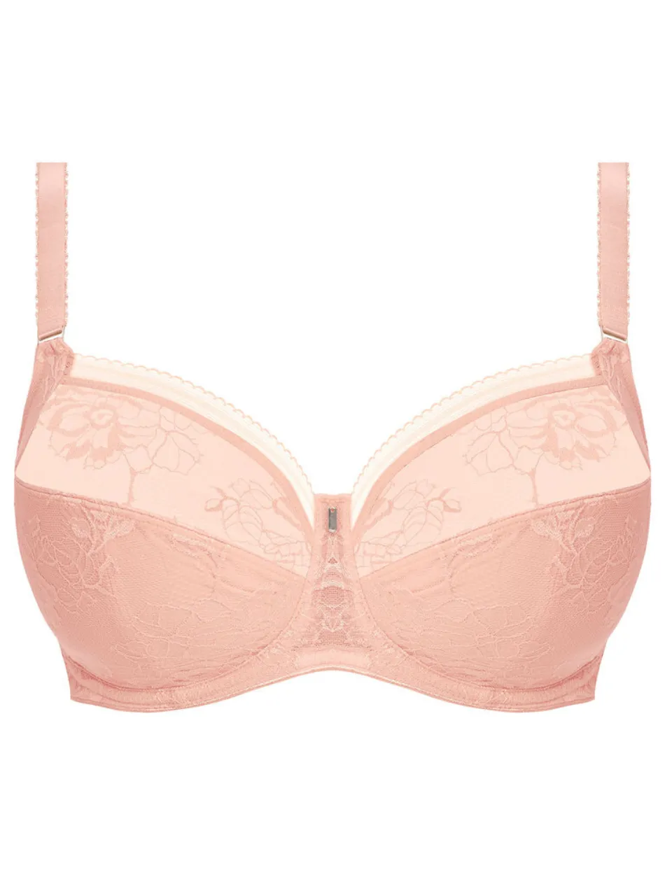 Fantasie Fusion Lace Underwire Full Cup Bra With Side Support, Blush | Blush Bra | Fusion Lace Bra In Blush