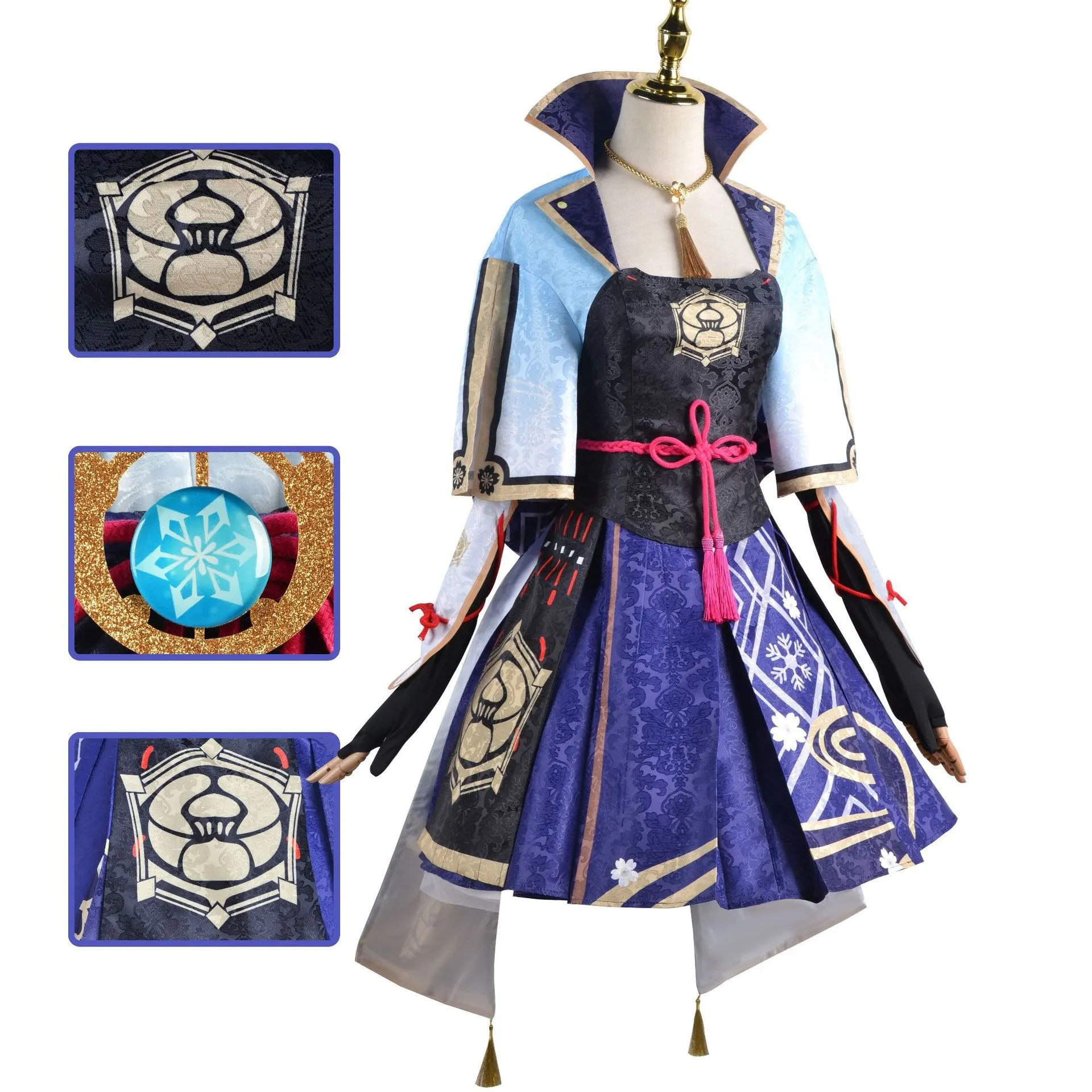 Genshin Impact Kamisato Ayaka Cosplay Costume