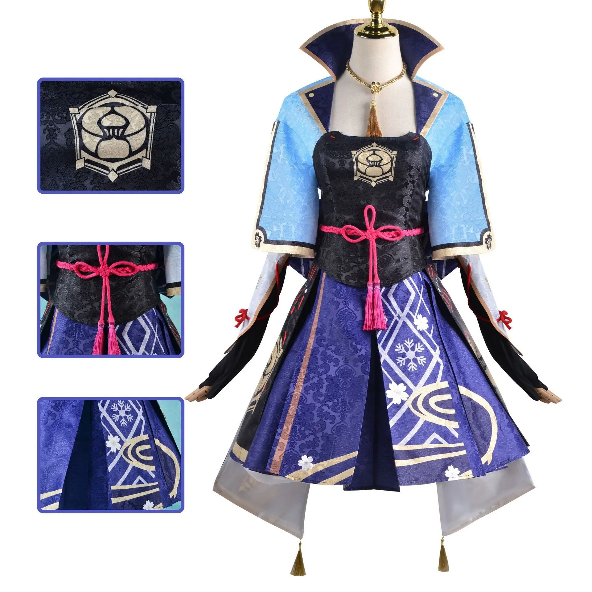 Genshin Impact Kamisato Ayaka Cosplay Costume