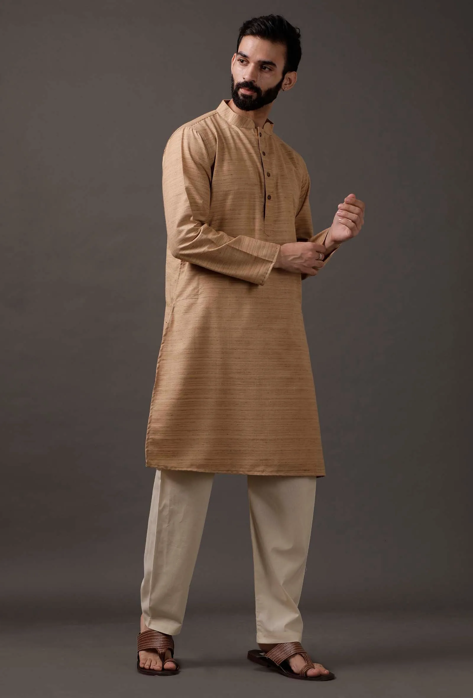 Golden brown Kurta