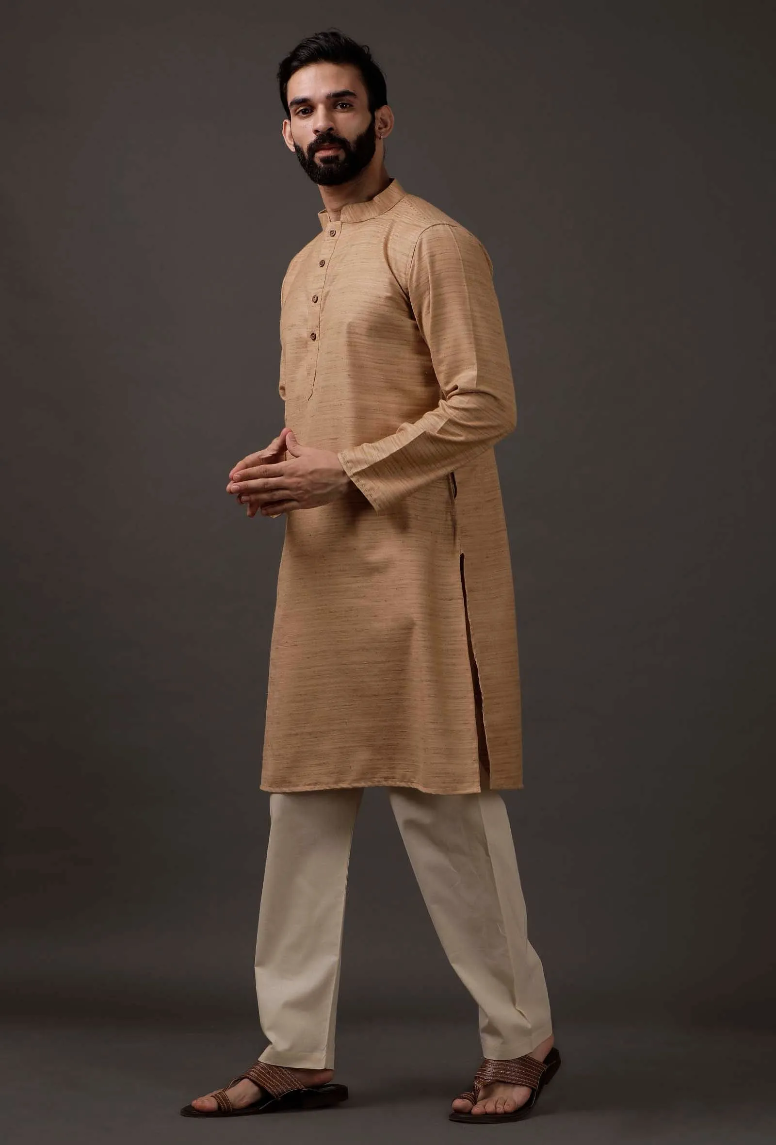 Golden brown Kurta