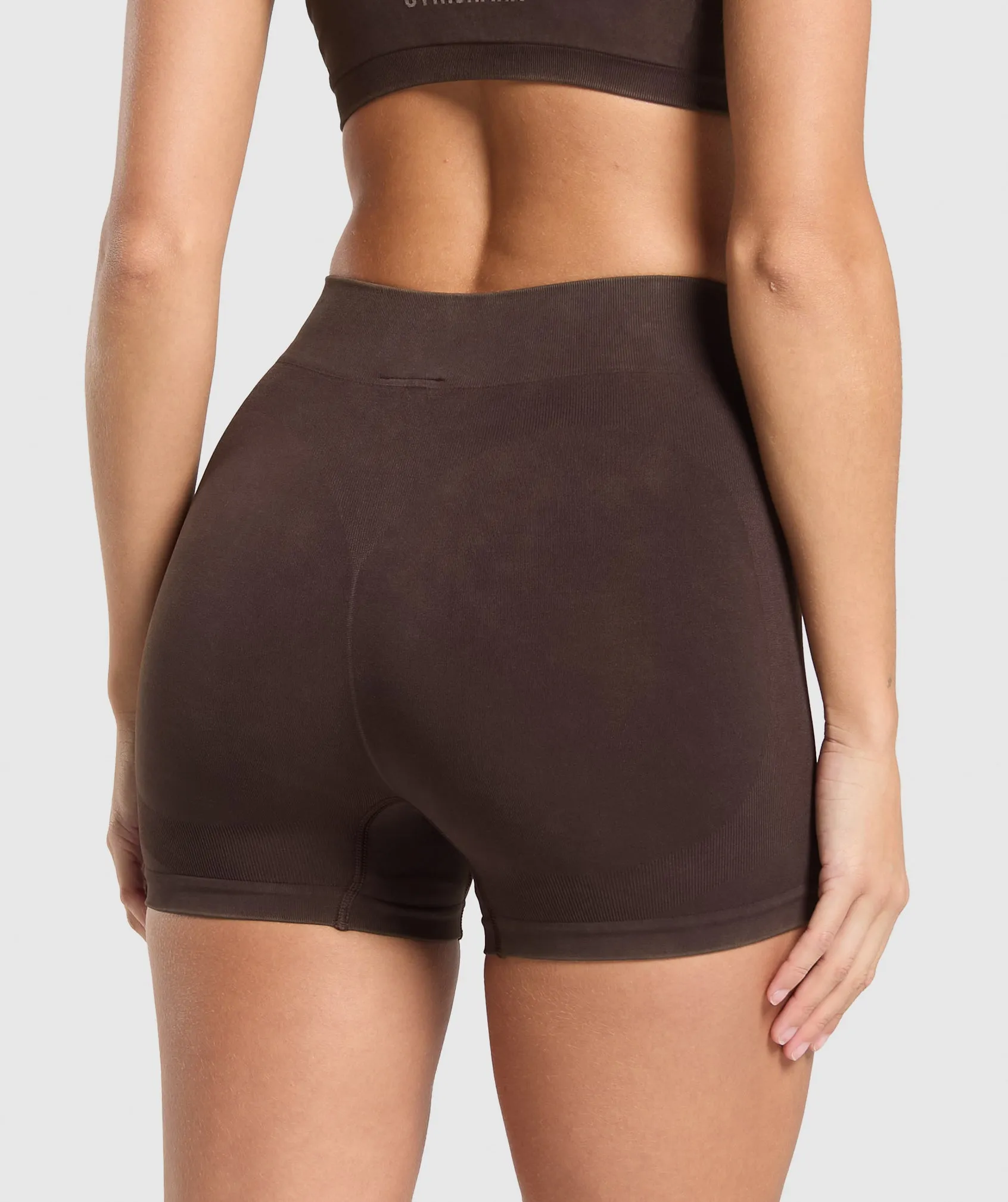 Gymshark Seamless Boxer - Heritage Brown