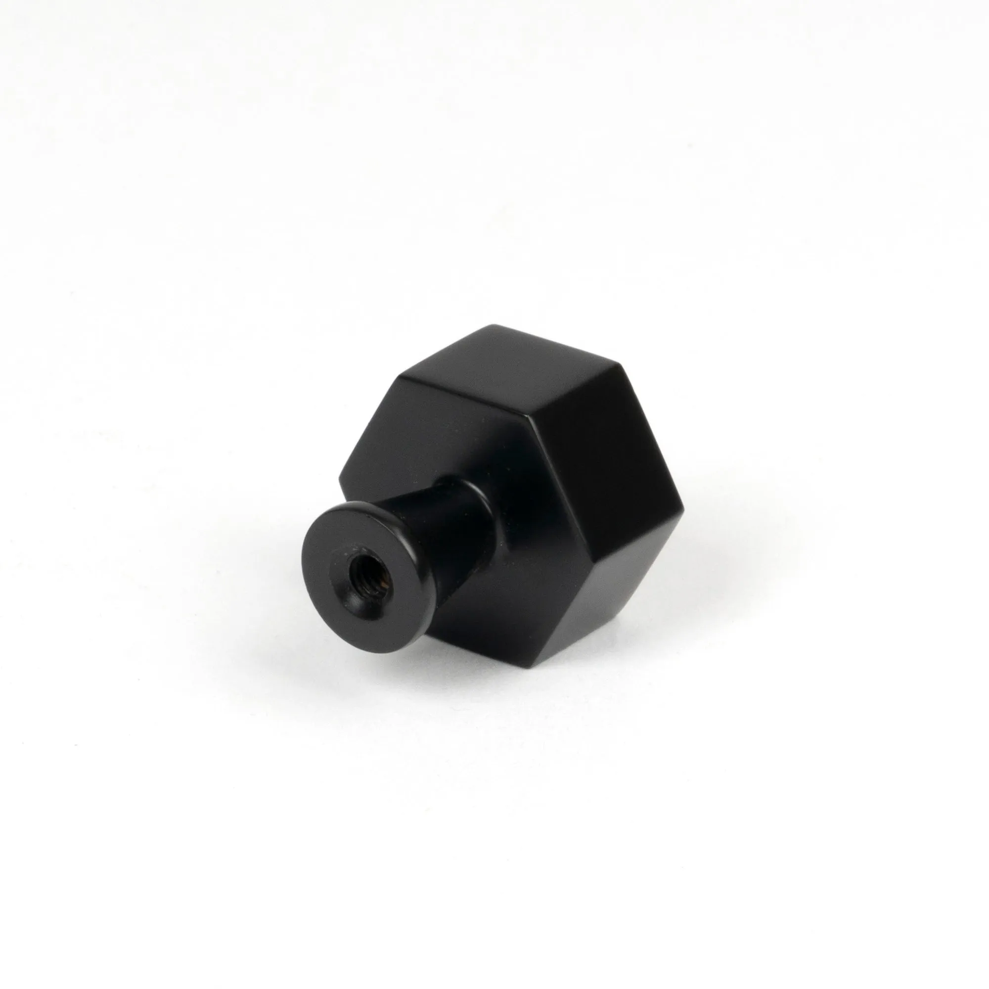 Matt Black Kahlo Cabinet Knob - 25mm | From The Anvil