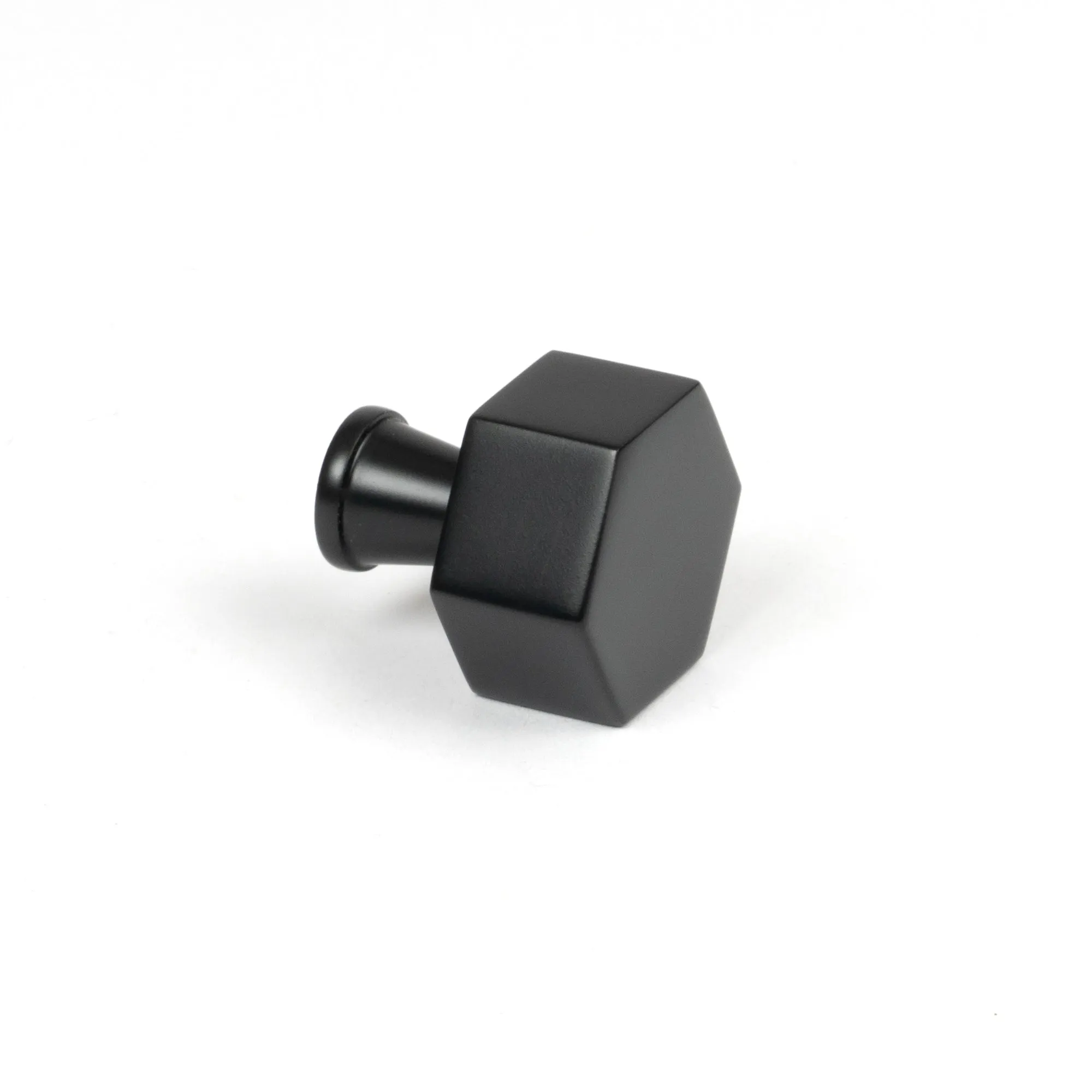 Matt Black Kahlo Cabinet Knob - 25mm | From The Anvil