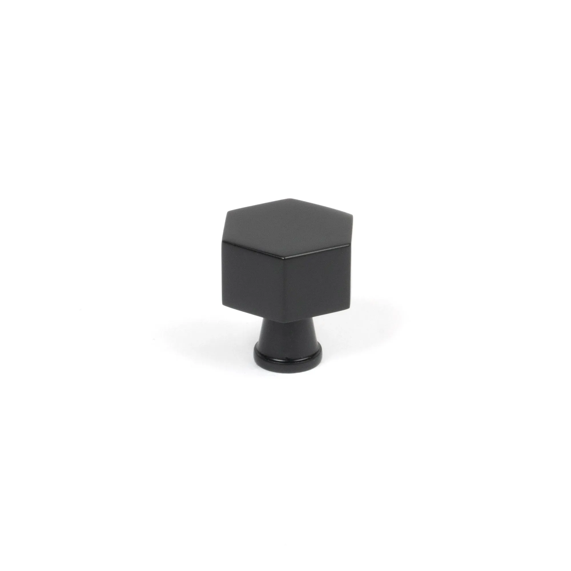 Matt Black Kahlo Cabinet Knob - 25mm | From The Anvil