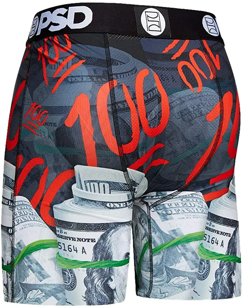 PSD Mens Keep It 100 Athletic Boxer Brief