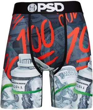 PSD Mens Keep It 100 Athletic Boxer Brief