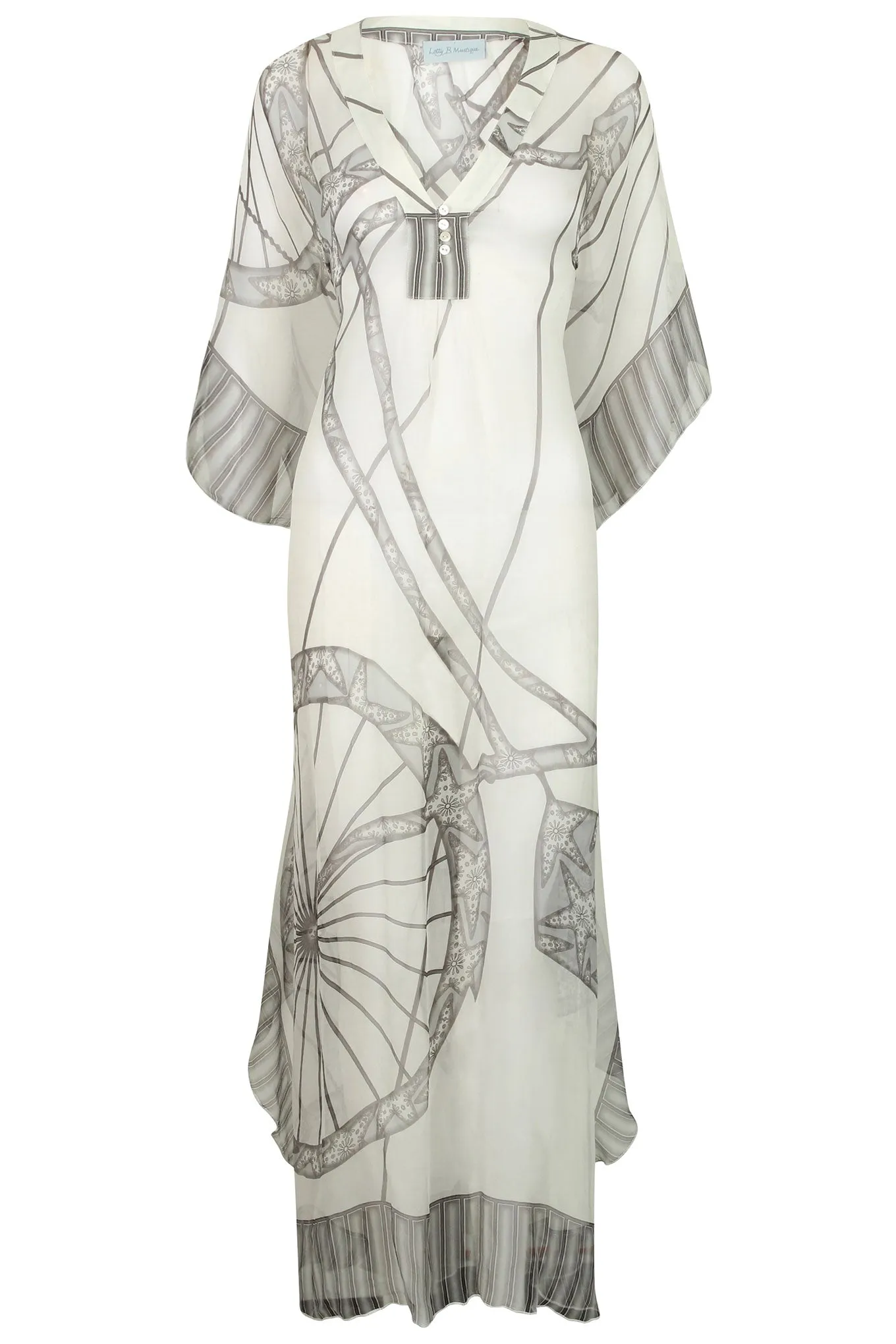 Silk Chiffon Jenlee Kaftan BICYCLE