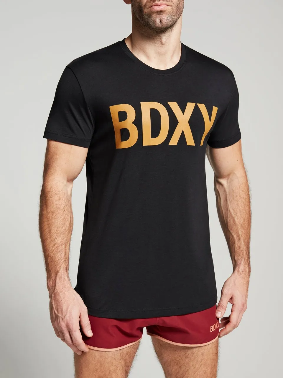 The Actor T-shirt with Logo by BDXY in Black