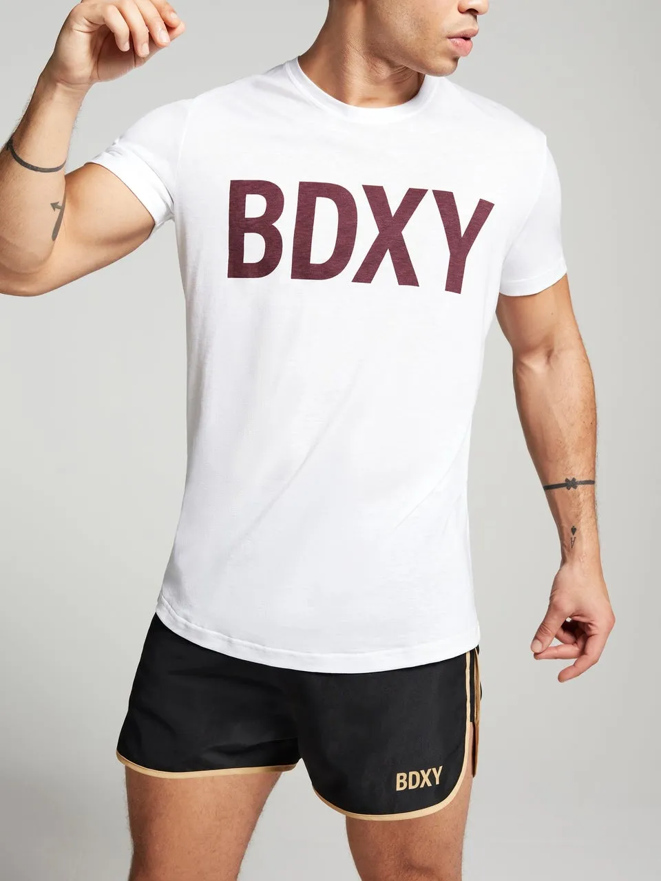 The Actor T-shirt with Logo by BDXY in Black