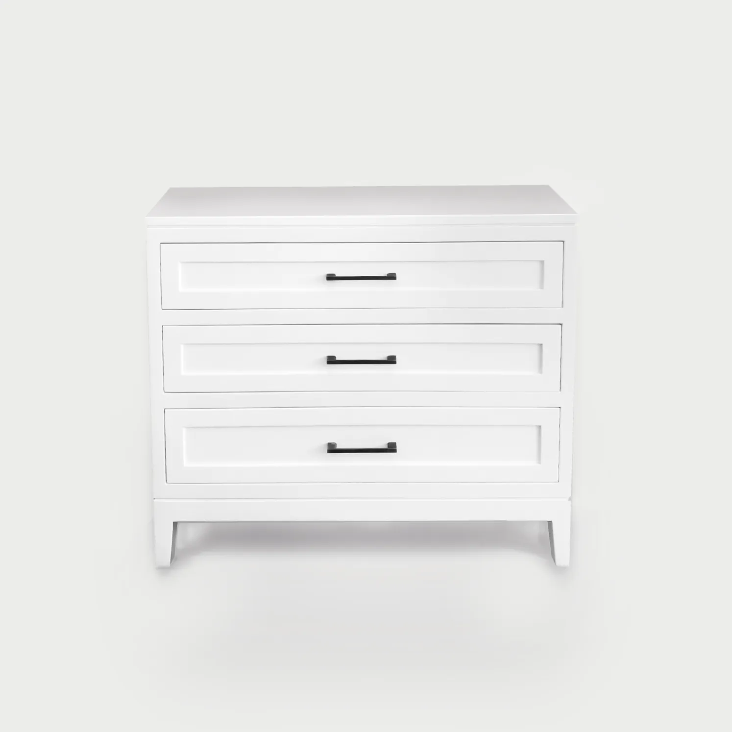 Three Drawer Side Table