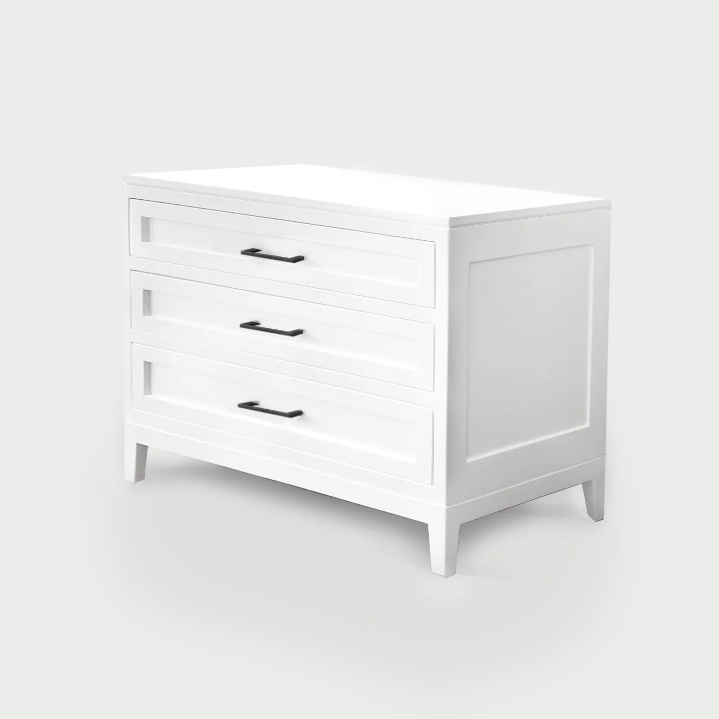 Three Drawer Side Table