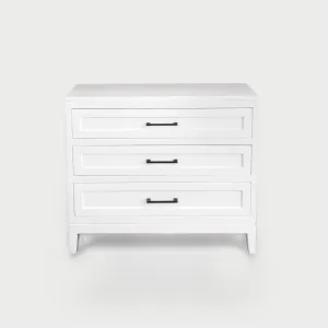 Three Drawer Side Table